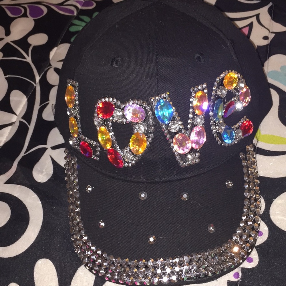 Bedazzled hat